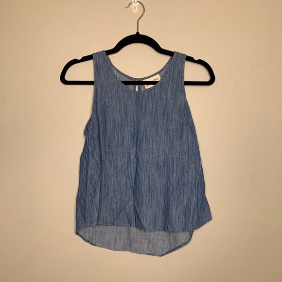 Universal Thread Denim Tank Size Xsmall - Picture 1 of 4